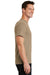 Port & Company PC61 Mens Essential Short Sleeve Crewneck T-Shirt Sand Brown Side