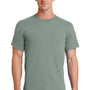 Port & Company Mens Essential Short Sleeve Crewneck T-Shirt - Stonewashed Green