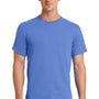 Port & Company Mens Essential Short Sleeve Crewneck T-Shirt - Ultramarine Blue