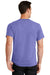 Port & Company PC61 Mens Essential Short Sleeve Crewneck T-Shirt Violet Purple Back