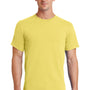 Port & Company Mens Essential Short Sleeve Crewneck T-Shirt - Yellow