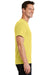 Port & Company PC61 Mens Essential Short Sleeve Crewneck T-Shirt Yellow Side