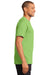 Port & Company PC61P Mens Essential Short Sleeve Crewneck T-Shirt w/ Pocket Lime Green Side