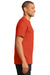 Port & Company PC61P Mens Essential Short Sleeve Crewneck T-Shirt w/ Pocket Orange Side