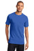 Port & Company PC61P Mens Essential Short Sleeve Crewneck T-Shirt w/ Pocket Royal Blue Front