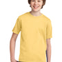 Port & Company Youth Essential Short Sleeve Crewneck T-Shirt - Daffodil Yellow
