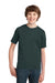 Port & Company PC61Y Youth Essential Short Sleeve Crewneck T-Shirt Dark Green Front