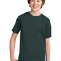 Port & Company Youth Essential Short Sleeve Crewneck T-Shirt - Dark Green