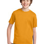 Port & Company Youth Essential Short Sleeve Crewneck T-Shirt - Gold