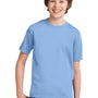 Port & Company Youth Essential Short Sleeve Crewneck T-Shirt - Light Blue