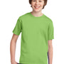 Port & Company Youth Essential Short Sleeve Crewneck T-Shirt - Lime Green