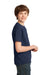 Port & Company PC61Y Youth Essential Short Sleeve Crewneck T-Shirt Navy Blue Side