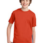 Port & Company Youth Essential Short Sleeve Crewneck T-Shirt - Orange