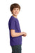 Port & Company PC61Y Youth Essential Short Sleeve Crewneck T-Shirt Purple Side