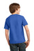 Port & Company PC61Y Youth Essential Short Sleeve Crewneck T-Shirt Royal Blue Back