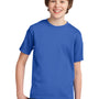 Port & Company Youth Essential Short Sleeve Crewneck T-Shirt - Royal Blue