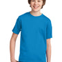 Port & Company Youth Essential Short Sleeve Crewneck T-Shirt - Sapphire Blue