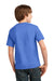 Port & Company PC61Y Youth Essential Short Sleeve Crewneck T-Shirt Ultramarine Blue Back