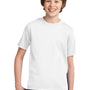 Port & Company Youth Essential Short Sleeve Crewneck T-Shirt - White