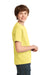 Port & Company PC61Y Youth Essential Short Sleeve Crewneck T-Shirt Yellow Side