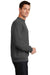Port & Company PC78 Mens Core Fleece Crewneck Sweatshirt Charcoal Grey Side