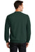 Port & Company PC78 Mens Core Fleece Crewneck Sweatshirt Dark Green Back