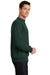 Port & Company PC78 Mens Core Fleece Crewneck Sweatshirt Dark Green Side