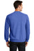 Port & Company PC78 Mens Core Fleece Crewneck Sweatshirt Heather Royal Blue Back