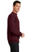 Port & Company PC78 Mens Core Fleece Crewneck Sweatshirt Maroon Side