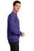 Port & Company PC78 Mens Core Fleece Crewneck Sweatshirt Purple Side