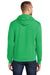 Port & Company PC78H Mens Core Fleece Hooded Sweatshirt Hoodie Clover Green Back