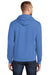 Port & Company PC78H Mens Core Fleece Hooded Sweatshirt Hoodie Heather Royal Blue Back