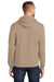 Port & Company PC78H Mens Core Fleece Hooded Sweatshirt Hoodie Sand Brown Back