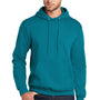 Port & Company Mens Core Fleece Hooded Sweatshirt Hoodie - Teal Green