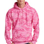 Port & Company Mens Core Pill Resistant Fleece Hooded Sweatshirt Hoodie - Pink Camo