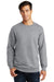 Port & Company PC850 Mens Fan Favorite Fleece Crewneck Sweatshirt Heather Grey Front