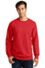 Port & Company PC850 Mens Fan Favorite Fleece Crewneck Sweatshirt Red Front
