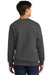 Port & Company PC850 Mens Fan Favorite Fleece Crewneck Sweatshirt Charcoal Grey Back