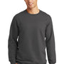 Port & Company Mens Fan Favorite Fleece Crewneck Sweatshirt - Charcoal Grey