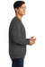 Port & Company PC850 Mens Fan Favorite Fleece Crewneck Sweatshirt Charcoal Grey Side