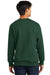 Port & Company PC850 Mens Fan Favorite Fleece Crewneck Sweatshirt Forest Green Back