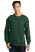 Port & Company PC850 Mens Fan Favorite Fleece Crewneck Sweatshirt Forest Green Front