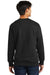 Port & Company PC850 Mens Fan Favorite Fleece Crewneck Sweatshirt Black Back