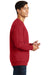 Port & Company PC850 Mens Fan Favorite Fleece Crewneck Sweatshirt Cardinal Red Side