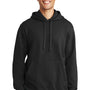 Port & Company Mens Fan Favorite Fleece Hooded Sweatshirt Hoodie - Jet Black