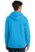 Port & Company PC850H Mens Fan Favorite Fleece Hooded Sweatshirt Hoodie Sapphire Blue Back