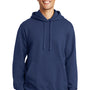 Port & Company Mens Fan Favorite Fleece Hooded Sweatshirt Hoodie - Team Navy Blue