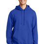 Port & Company Mens Fan Favorite Fleece Hooded Sweatshirt Hoodie - True Royal Blue