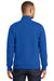 Port & Company PC850Q Mens Fan Favorite Fleece 1/4 Zip Sweatshirt Royal Blue Back