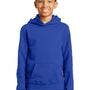 Port & Company Youth Fan Favorite Fleece Hooded Sweatshirt Hoodie - True Royal Blue